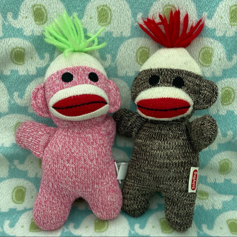 Sock Monkey Plushies